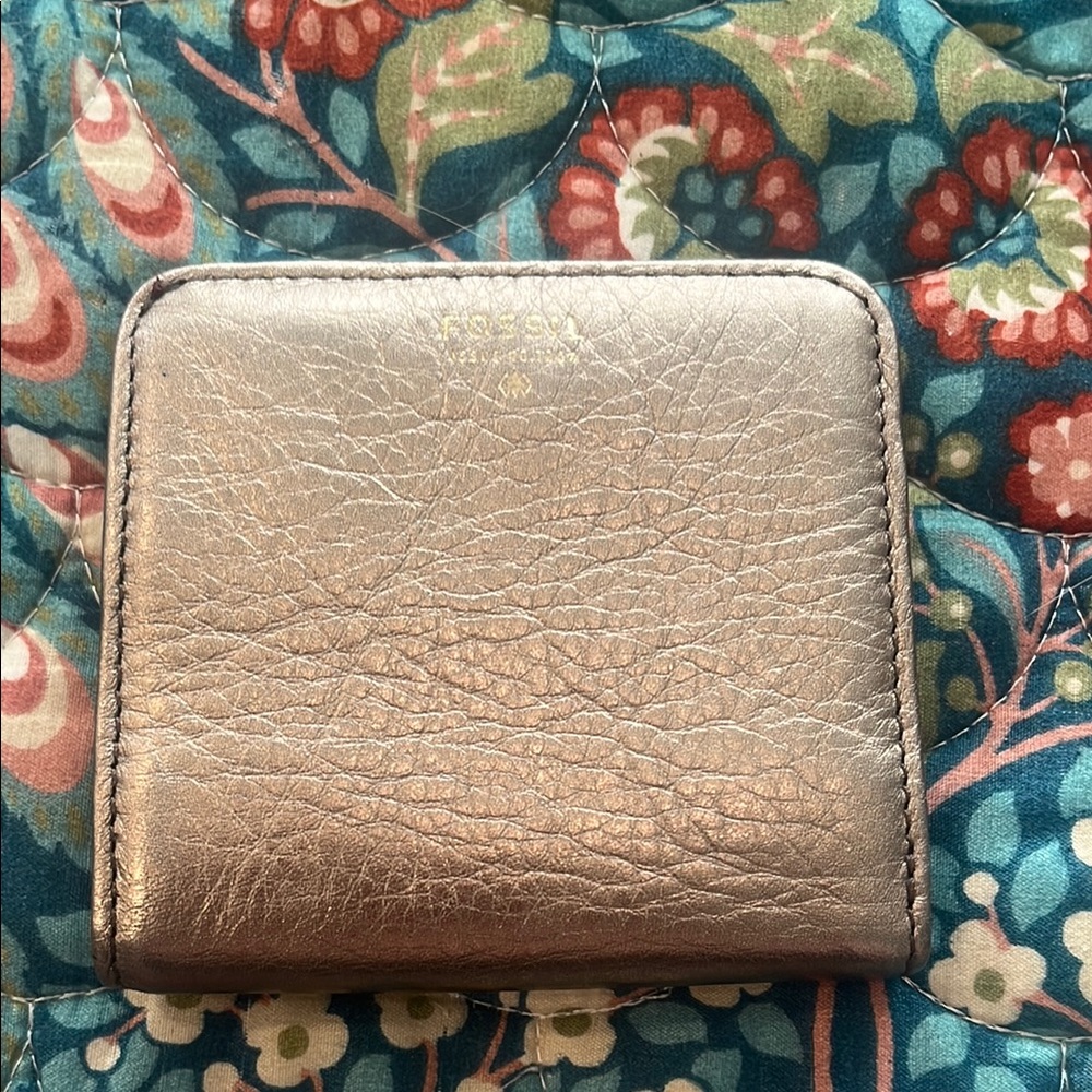 Fossil Metallic mini Wallet